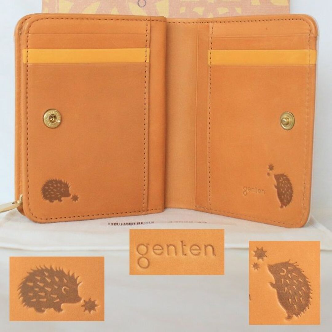 genten(ゲンテン)のgenten ゲンテン　＊美品＊　2023年福財布　スピーナ　二つ折り財布　 レディースのファッション小物(財布)の商品写真