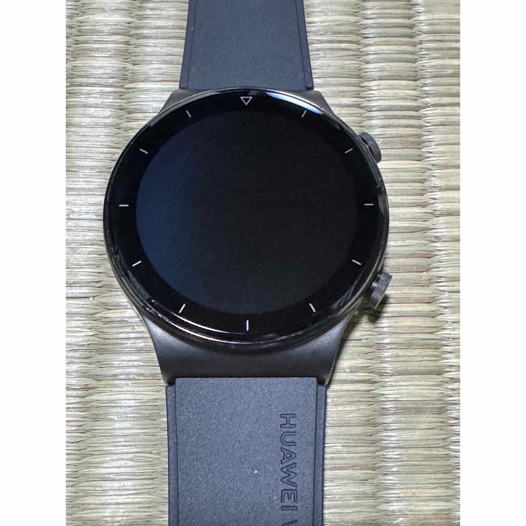 HUAWEI(ファーウェイ)のHUAWEI スマートウォッチ WATCH GT 2 PRO ナイトブラック メンズの時計(腕時計(デジタル))の商品写真