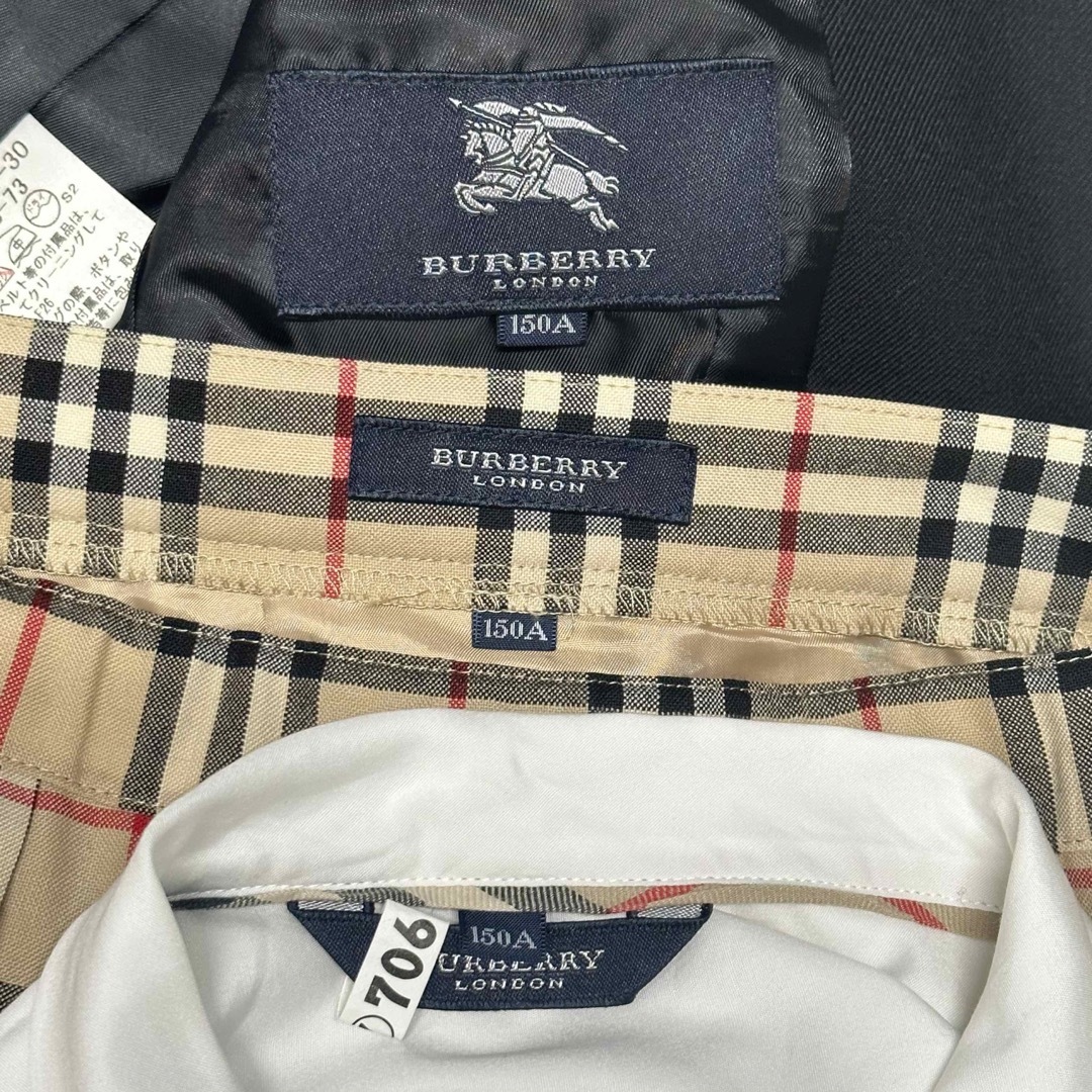 BURBERRY - 卒服 バーバリーロンドン 卒業入学式 フォーマル BURBERRY - 卒服 バーバリーロンドン 卒業入学式 フォーマル