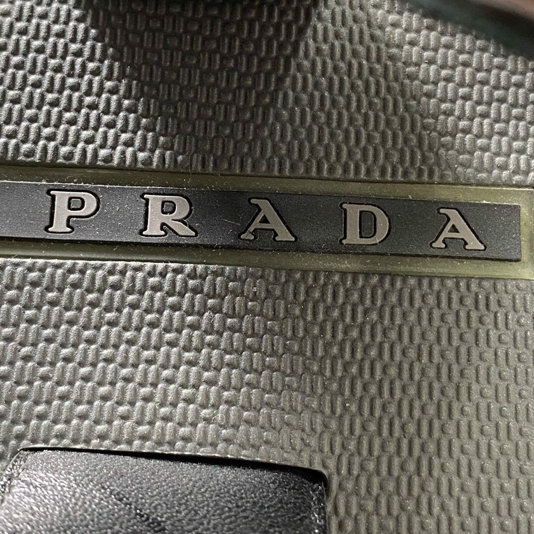 PRADA(プラダ)の3c9 PRADA プラダ ベルクロストラップ スポーツサンダル 40 ブラック マルチカラー シューズ ビーチサンダル メンズの靴/シューズ(サンダル)の商品写真