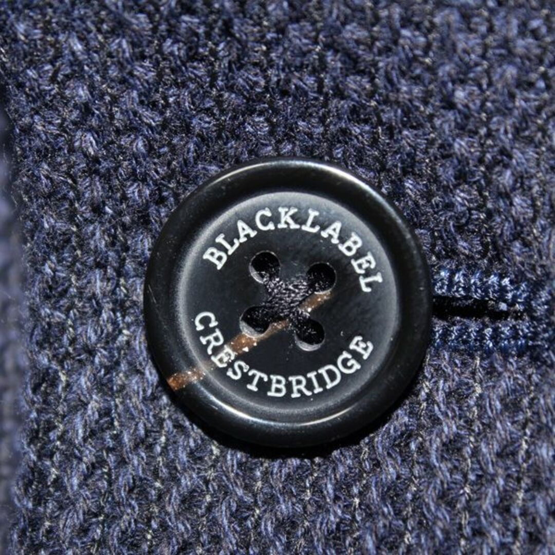 BLACK LABEL CRESTBRIDGE(ブラックレーベルクレストブリッジ)の新品 LL ブラックレーベル クレストブリッジ ニット風 テーラードジャケット メンズのジャケット/アウター(テーラードジャケット)の商品写真