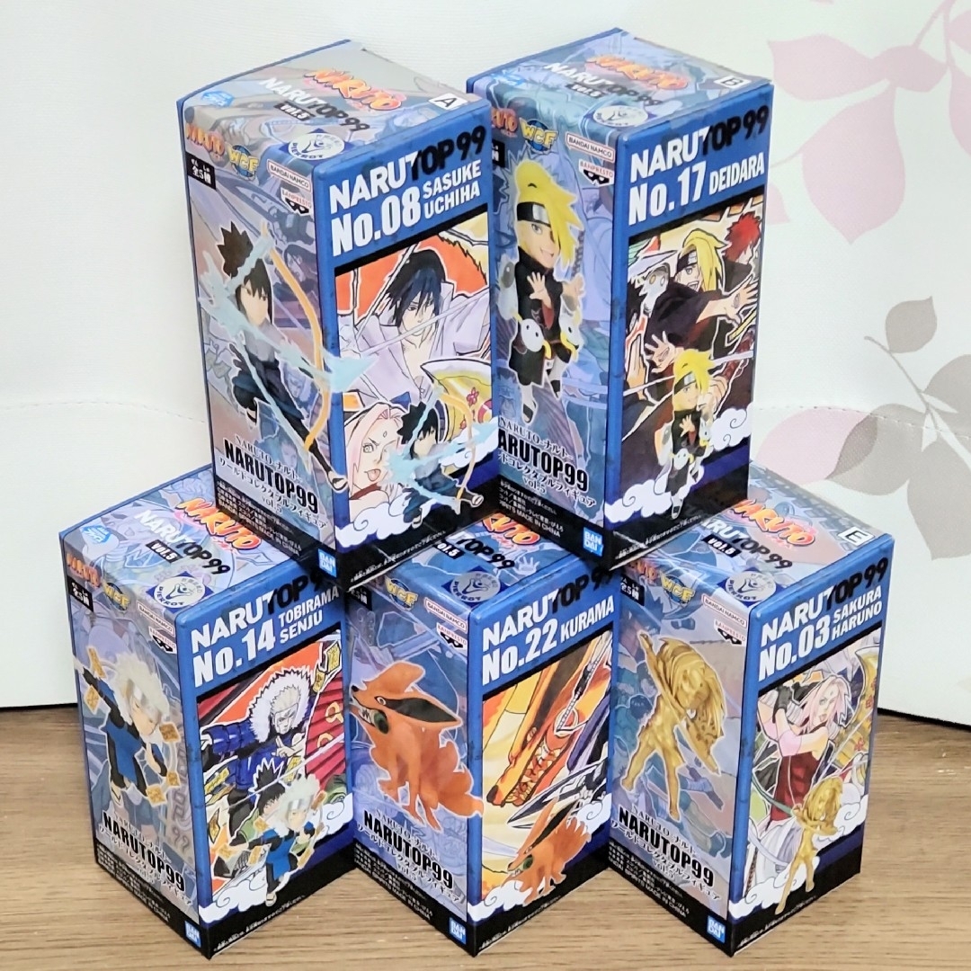 BANPRESTO(バンプレスト)のNARUTO−ナルト− NARUTOP99 ワーコレ vol.3〜5 全15種 エンタメ/ホビーのフィギュア(アニメ/ゲーム)の商品写真