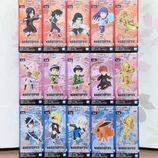 バンプレスト(BANPRESTO)のNARUTO−ナルト− NARUTOP99 ワーコレ vol.3〜5 全15種(アニメ/ゲーム)