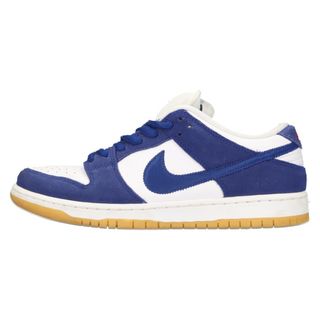 ナイキ(NIKE)のNIKE ナイキ SB DUNK LOW PRO PRM LOS ANGELES DODGERS ダンクロープレミアム ロサンゼルスドジャース ローカットスニーカー ホワイト/ブルー DO9395-400 US10/28cm(スニーカー)