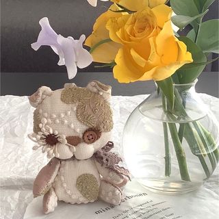 ★専用★③ ④ハンドメイド♡折れ耳こねこ♡ミニ♡(ぬいぐるみ)