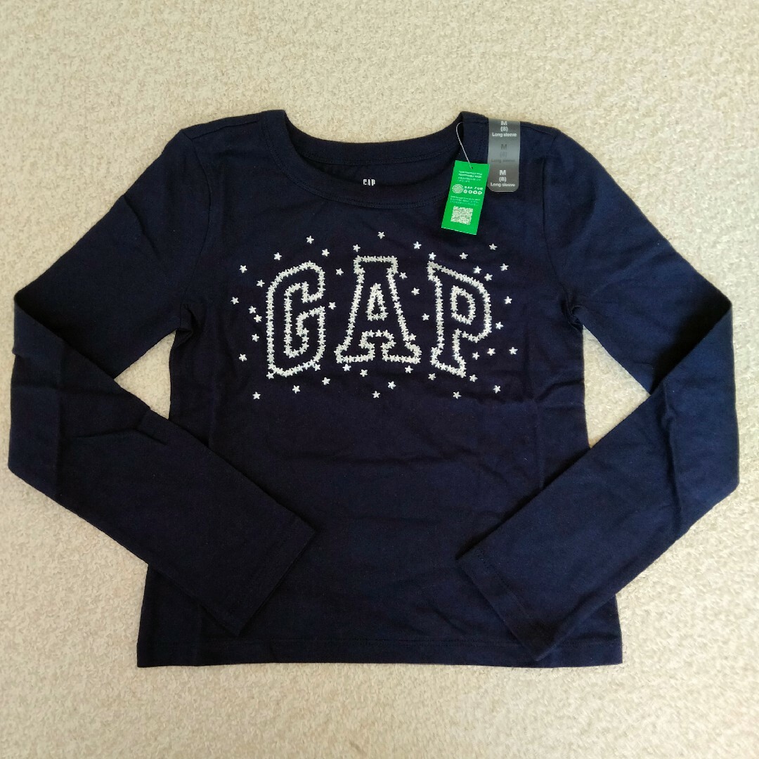 GAP(ギャップ)の新品❣️◆Gap kids◆ギャップ 長袖 ロンT 130cm キッズ/ベビー/マタニティのキッズ服女の子用(90cm~)(Tシャツ/カットソー)の商品写真