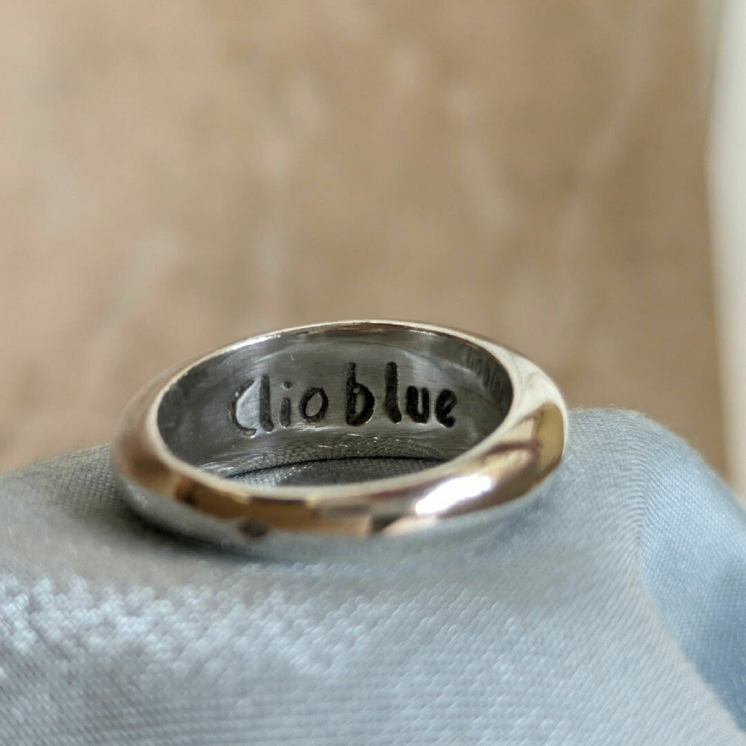 Clio blue☆クリオブルー♪シルバーリング♪ヴィンテージ♪約12号 レディースのアクセサリー(リング(指輪))の商品写真