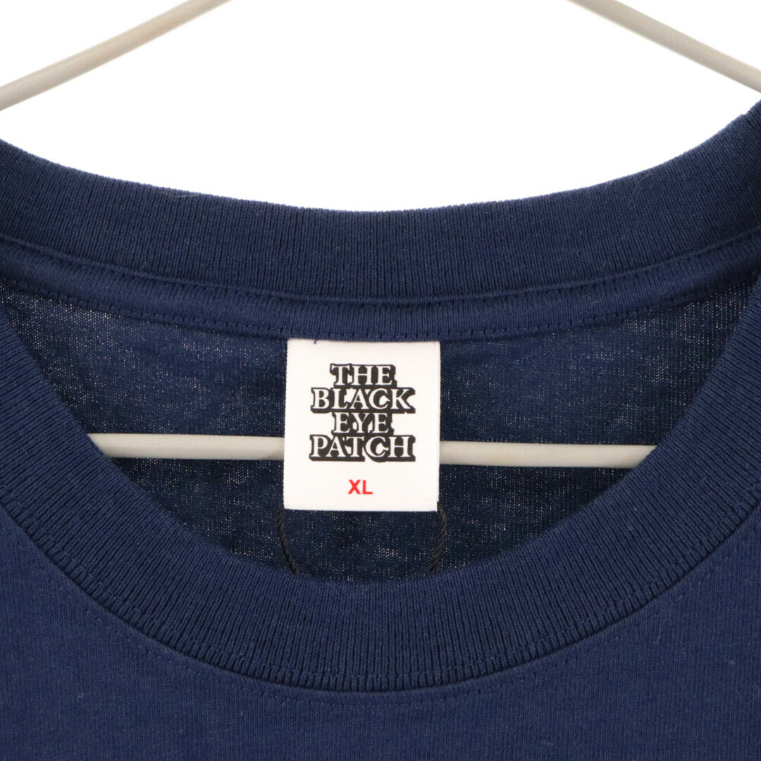 THE BLACK EYE PATCH ブラックアイパッチ × Wasted Youth ウェイステッドユース レイヤード ロングスリーブ 長袖Tシャツ ブルー/ベージュ メンズのトップス(Tシャツ/カットソー(七分/長袖))の商品写真