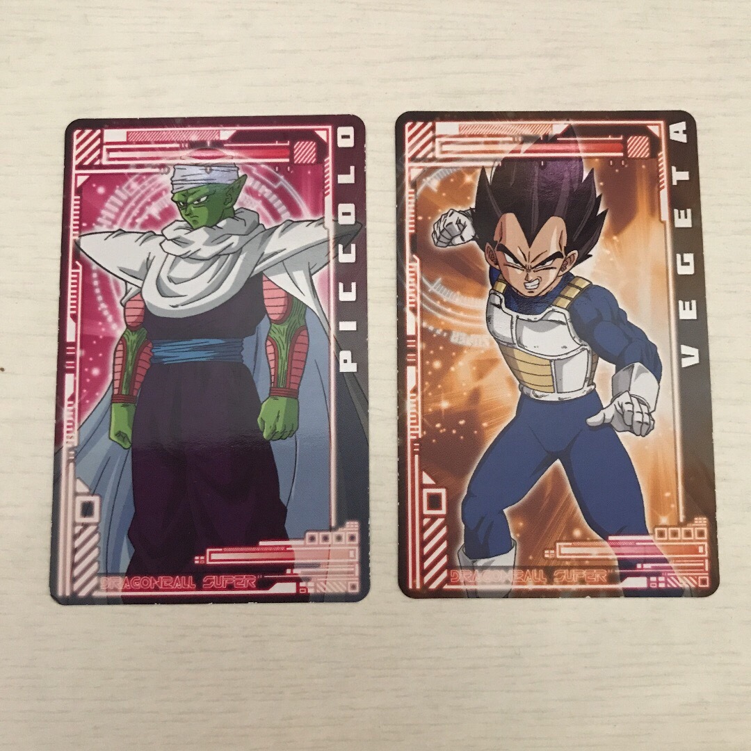 ドラゴンボール　ベジータ　ピッコロ　カード エンタメ/ホビーのアニメグッズ(カード)の商品写真