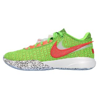 ナイキ(NIKE)のNIKE ナイキ LEBRON XX CHRISTMAS レブロン20 ローカットスニーカー クリスマス グリーンアップル US9/27cm FJ4956-300(スニーカー)