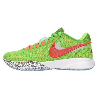 ナイキ(NIKE)のNIKE ナイキ LEBRON XX CHRISTMAS レブロン20 ローカットスニーカー クリスマス グリーンアップル US8/26cm FJ4956-300(スニーカー)