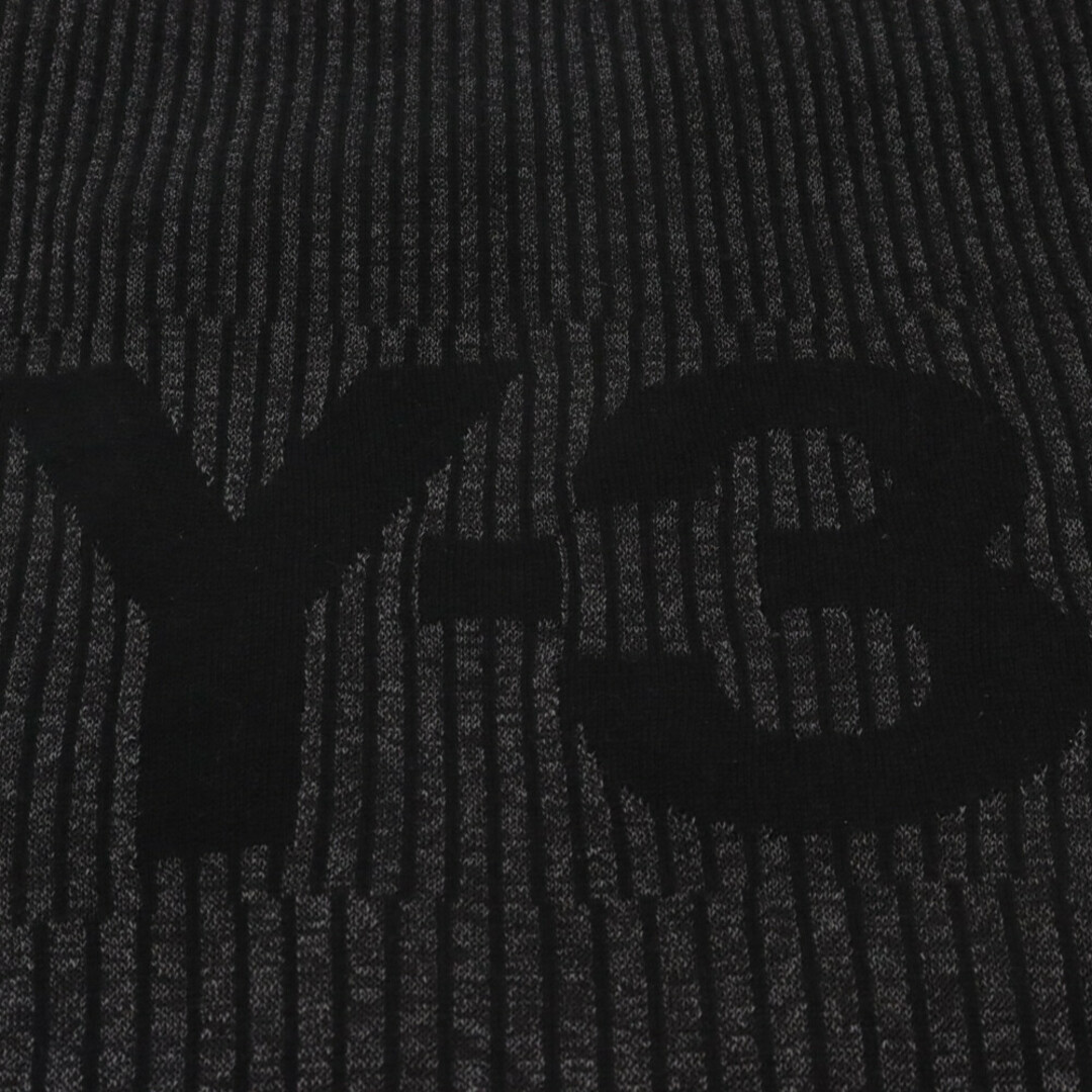 Y-3(ワイスリー)のY-3 ワイスリー CH1 reflective logo scarf muffler ビッグロゴ 大判マフラー ストール GK0637 ブラック メンズのファッション小物(マフラー)の商品写真