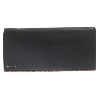 ポールスミス(Paul Smith)のPaul Smith ポールスミス 二つ折りレザー長財布 ブラック PSC756(長財布)