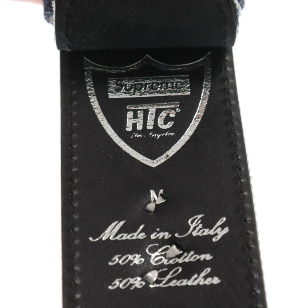 Supreme(シュプリーム)のSUPREME シュプリーム 23SS × HTC Hollywood Trading Company Studded Belt ハリウッドトレーディングカンパニー デニム スタッズベルト インディゴ メンズのファッション小物(ベルト)の商品写真