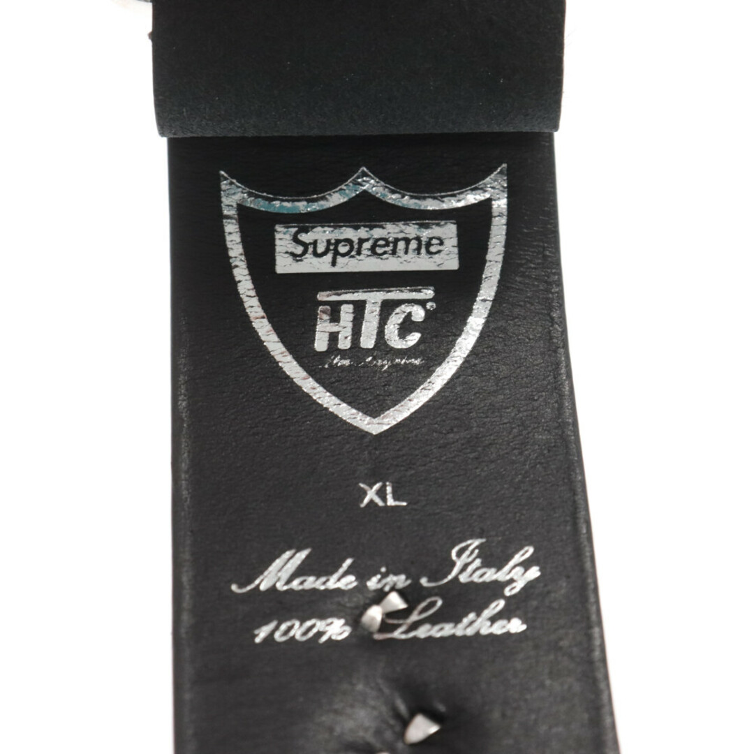 Supreme(シュプリーム)のSUPREME シュプリーム 23SS × HTC Hollywood Trading Company Studded Belt Cow ハリウッドトレーディングカンパニー ハラコレザースタッズベルト ブラウン メンズのファッション小物(ベルト)の商品写真