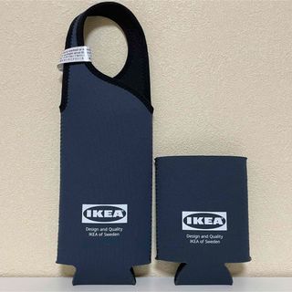 イケア(IKEA)のイケア IKEA限定★ボトルホルダー＆缶ホルダーセット。水筒カバー(収納/キッチン雑貨)