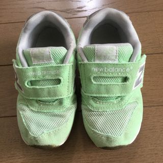 ニューバランス(New Balance)のニューバランス　スニーカー　996    15.5㎝　ミントグリーン(スニーカー)