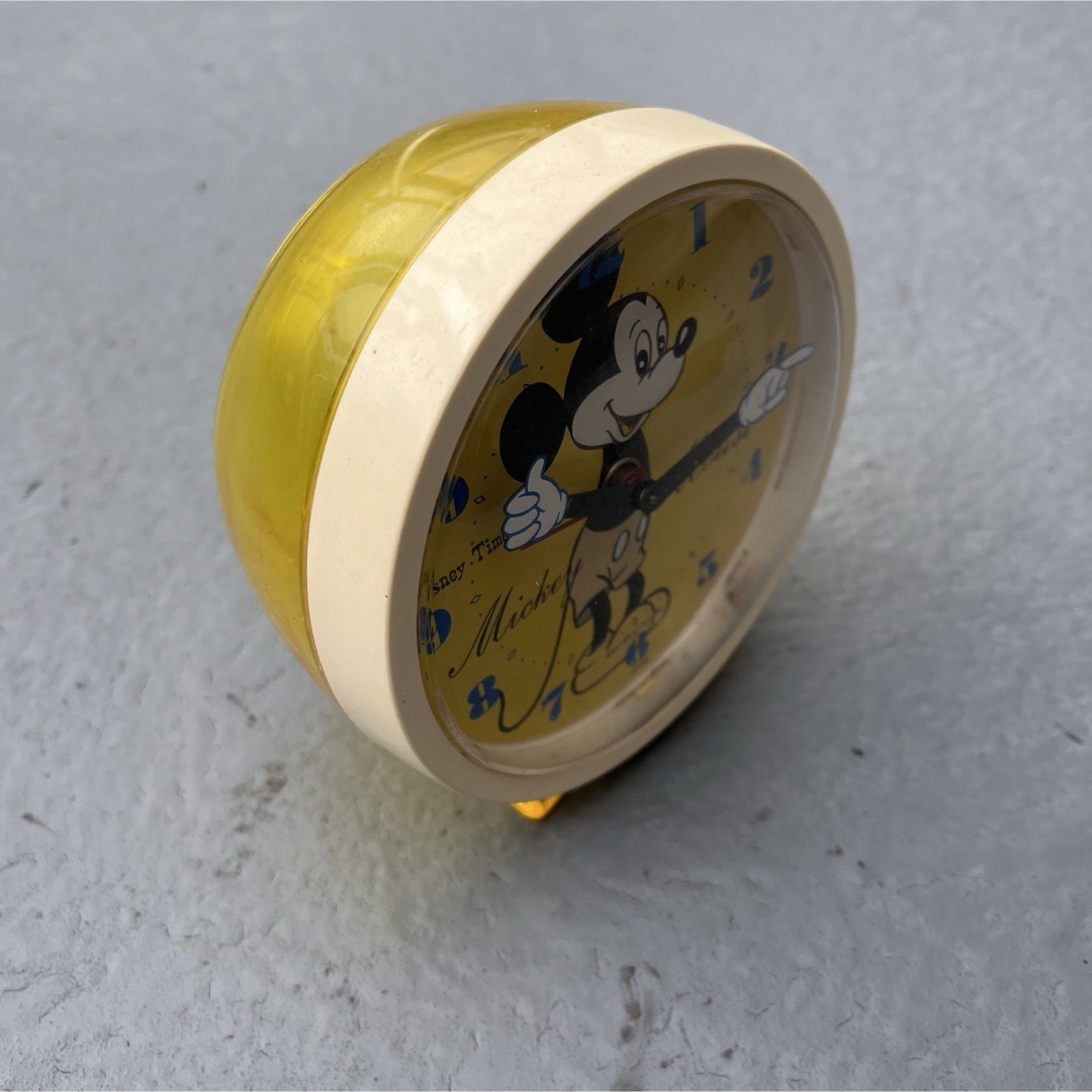 Disney(ディズニー)のSEIKO社製　ミッキーマウスの 機械式ぜんまい 時計 インテリア/住まい/日用品のインテリア小物(置時計)の商品写真