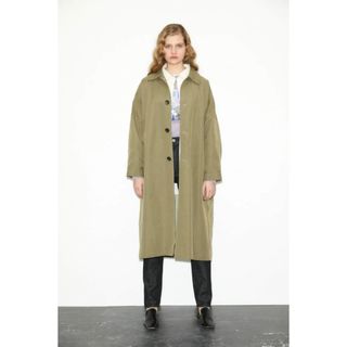 新品 moussy マウジー  ドルマン コート カーキ 定価¥13,970