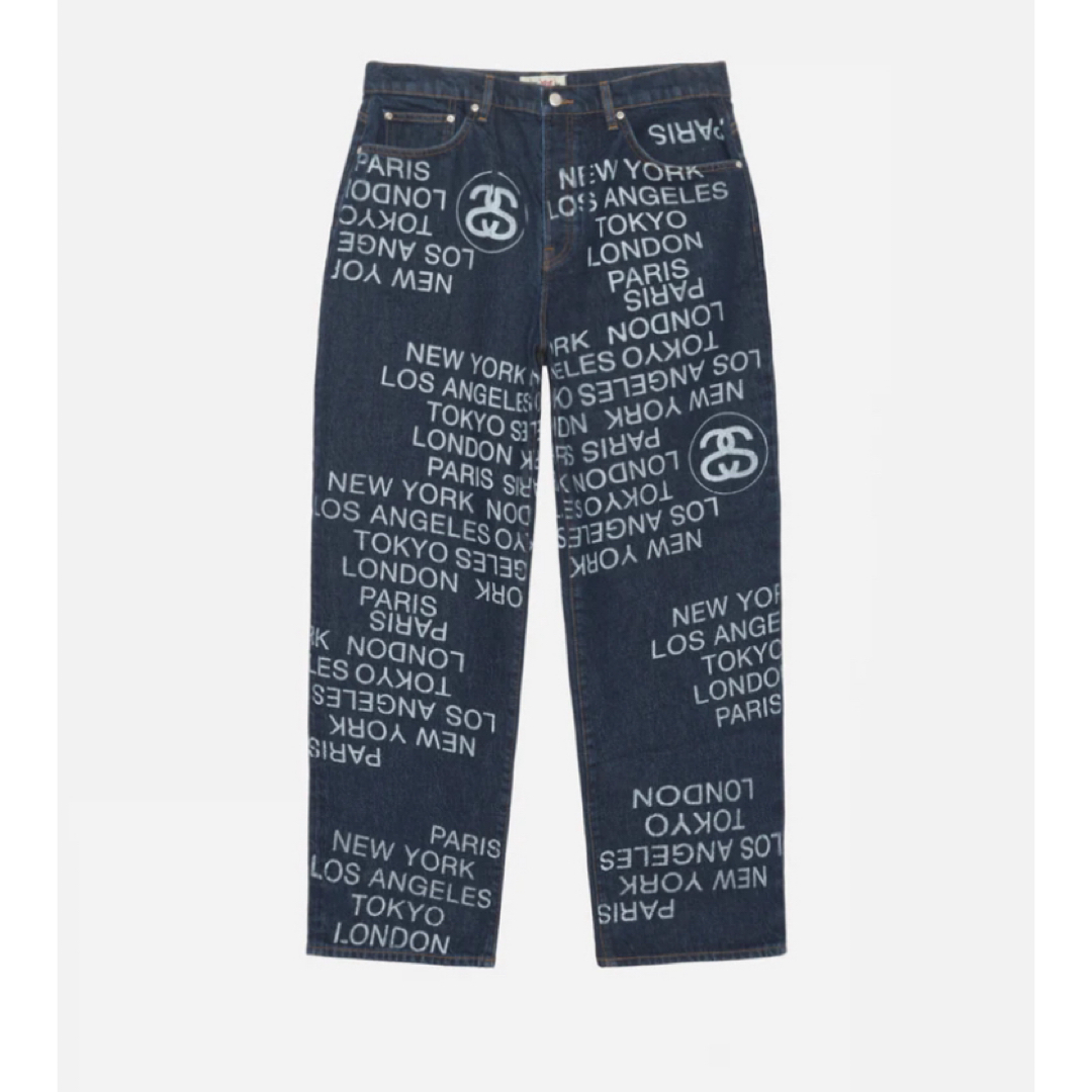 STUSSY(ステューシー)のSTUSSY - BIG OL' JEAN CITY LINK DENIM メンズのパンツ(デニム/ジーンズ)の商品写真