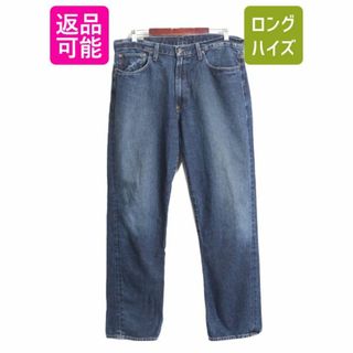 ラルフローレン(Ralph Lauren)のヴィンテージ 加工 ポロ ラルフローレン デニム パンツ メンズ 35 32 / POLO ジーンズ ジーパン ストレート ジッパーフライ CORTLANDT 300(デニム/ジーンズ)