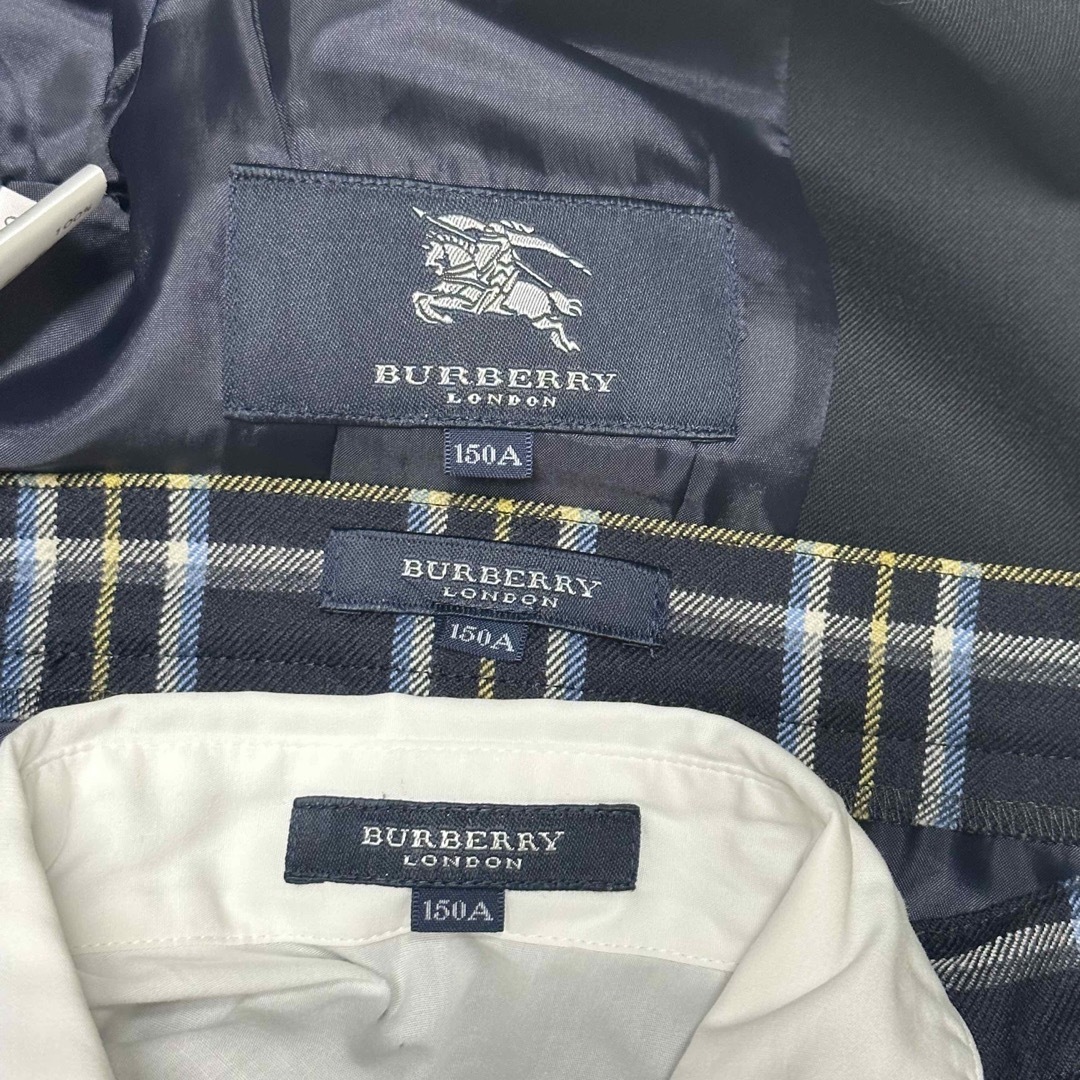 BURBERRY(バーバリー)の卒服　バーバリーロンドン　卒業入学式お受験　フォーマルセット　150【匿名配送】 キッズ/ベビー/マタニティのキッズ服女の子用(90cm~)(ドレス/フォーマル)の商品写真