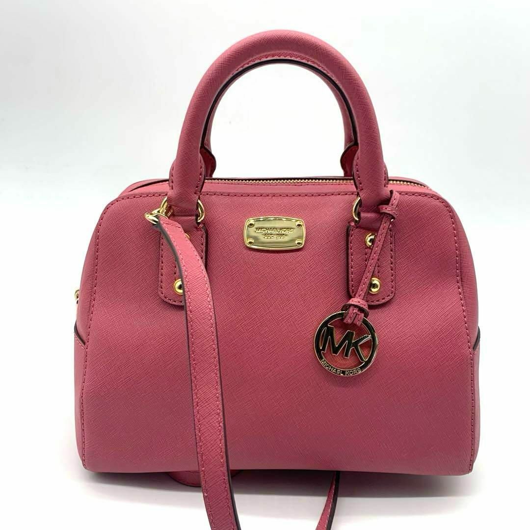 Michael Kors(マイケルコース)の希少色 マイケルコース 2way ハンドバッグ ショルダー サフィアーノレザー レディースのバッグ(ハンドバッグ)の商品写真