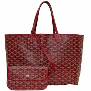 GOYARD - ゴヤール トートバッグ サンルイ ＰＭ レッド 美品