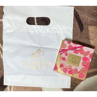 ゴディバ(GODIVA)のGODIVA ゴディバ　空き箱　ショッパー　2024年(小物入れ)