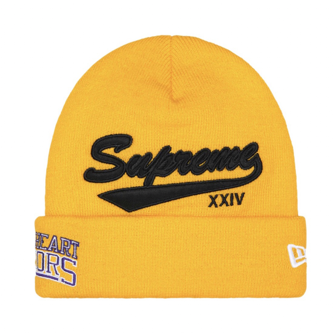 Supreme(シュプリーム)のSupreme New Era Salvation Beanie "Gold" メンズの帽子(ニット帽/ビーニー)の商品写真