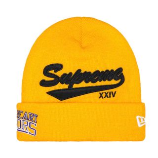 シュプリーム(Supreme)のSupreme New Era Salvation Beanie "Gold"(ニット帽/ビーニー)