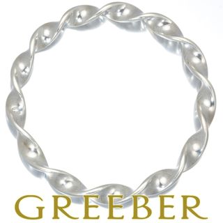 ジョージジェンセン(Georg Jensen)のジョージジェンセン ブレスレット ツイスト バングル 295 シルバー 925 (ブレスレット/バングル)