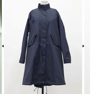 sacai サカイ 4万 バック フレア シャツ ネイビー 紺