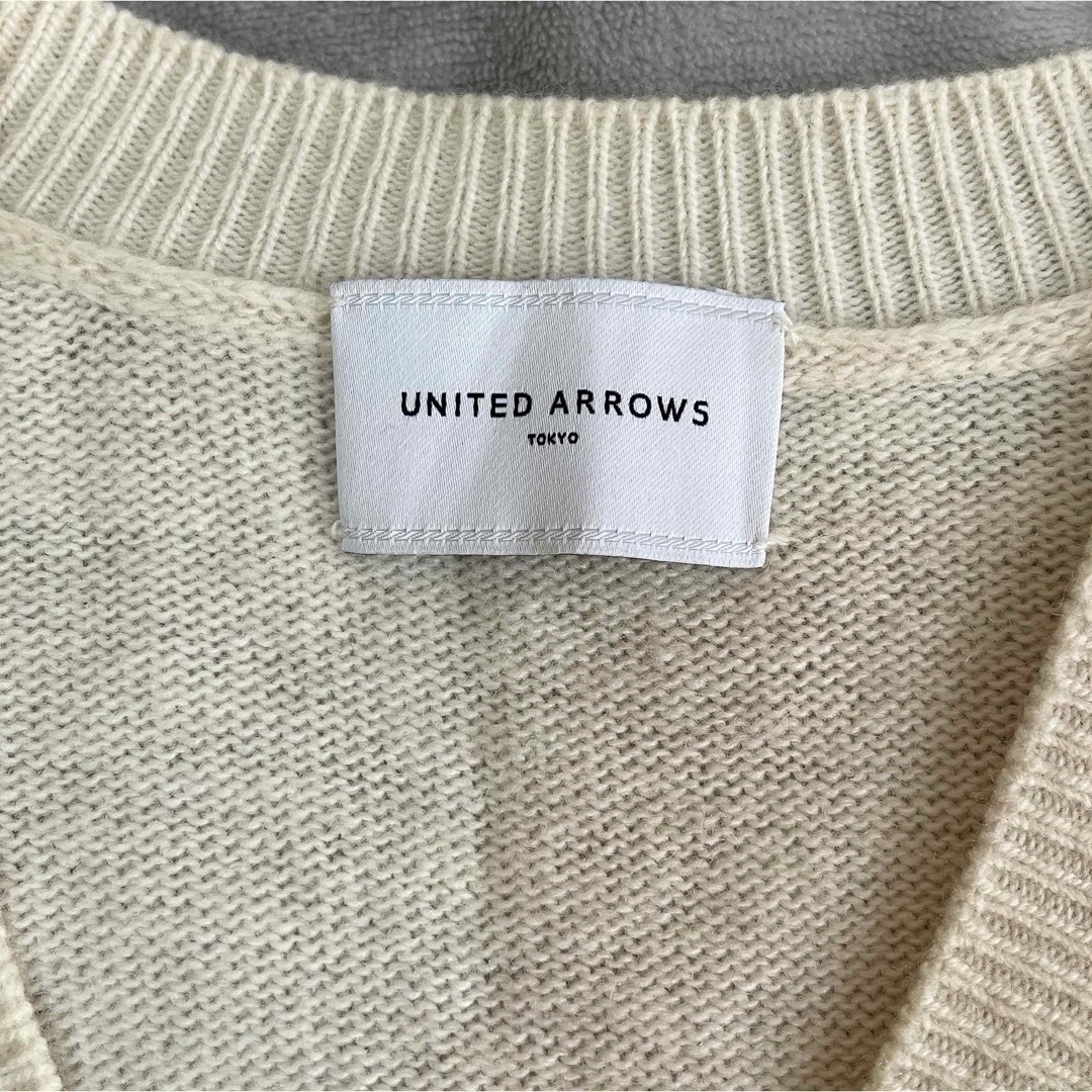 UNITED ARROWS(ユナイテッドアローズ)のUNITED ARROWS   ユナイテッドアローズ　ケーブル編みニット レディースのトップス(ニット/セーター)の商品写真