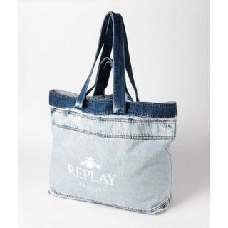 リプレイ(Replay)の【新品未使用】REPLAY デニムトートバッグ(トートバッグ)