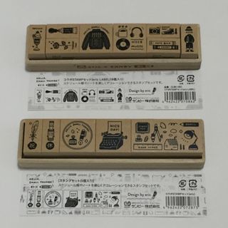 サンビー(SANBY)のサンビー eric スタンプ  ハンコ デコレーション コラージュ(印鑑/スタンプ/朱肉)