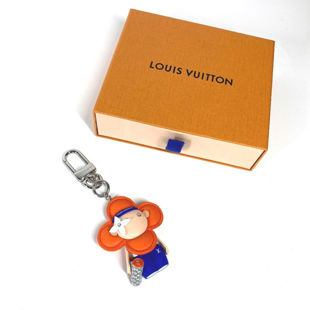 LOUIS VUITTON(ルイヴィトン)のルイヴィトン LOUIS VUITTON バッグチャーム・ヴィヴィエンヌ ジム M01198 バッグチャーム キーホルダー メタル オレンジ 美品 レディースのファッション小物(キーホルダー)の商品写真