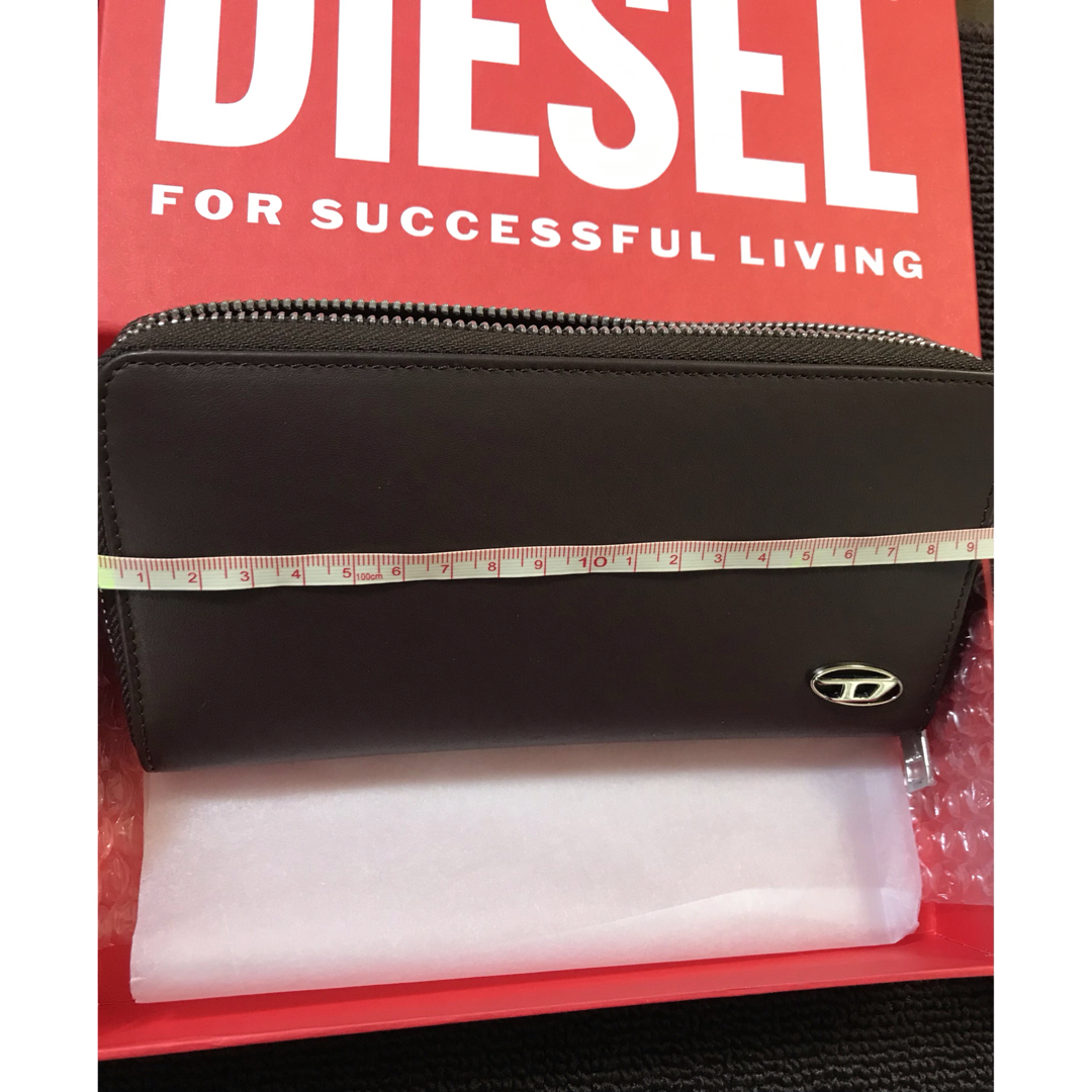 DIESEL(ディーゼル)のDIESEL 長財布（ブラウン） メンズのファッション小物(長財布)の商品写真