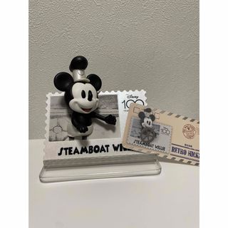 蒸気船　MINISO × Disney ディズニー100周年　スタンプ(キャラクターグッズ)