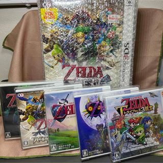 ニンテンドウ(任天堂)の【新品未開封】3DS ゼルダの伝説 6本セット(携帯用ゲームソフト)