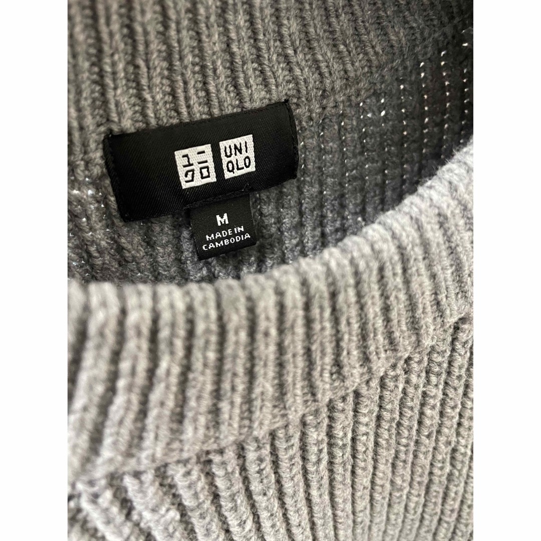 UNIQLO(ユニクロ)のUNIQLO ニット服 メンズのトップス(ニット/セーター)の商品写真