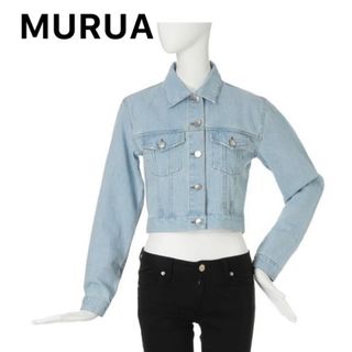 ムルーア(MURUA)のMURUA 薄色デニムジャケット(Gジャン/デニムジャケット)