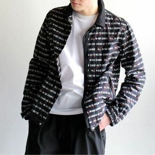 サカイ(sacai)の18SS サカイ オールプリントジャケット ブラック メンズ 総柄(その他)