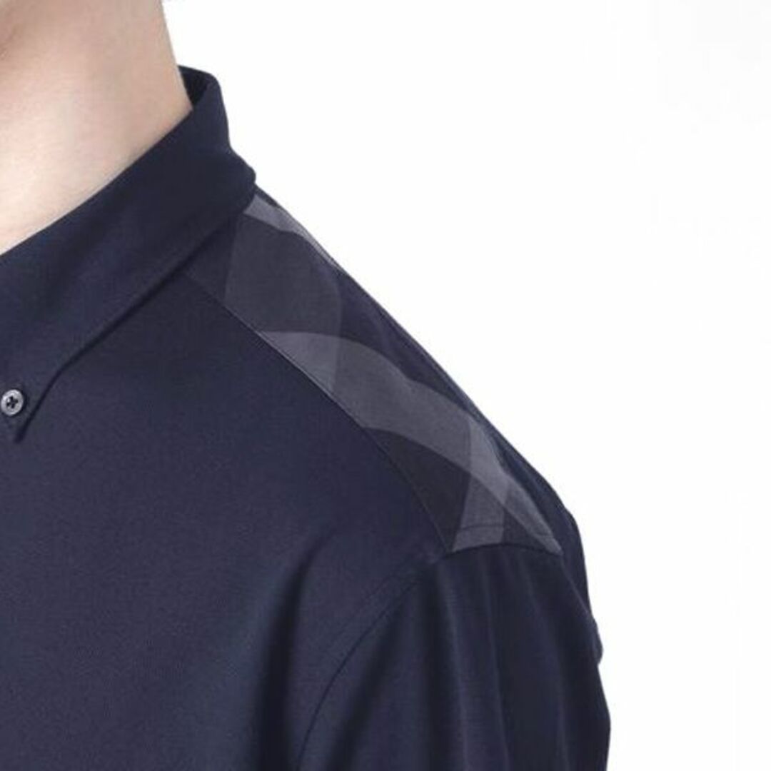 BLACK LABEL CRESTBRIDGE(ブラックレーベルクレストブリッジ)の新品 M ブラックレーベル クレストブリッジ クールマックス 半袖ジャージシャツ メンズのトップス(ポロシャツ)の商品写真