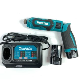 マキタ(Makita)の＊＊MAKITA マキタ 7.2V 充電式ペンインパクトドライバ (バッテリ2個・充電器付） TD022D ブルー(その他)