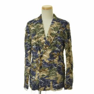 【T-JACKET】camouflage jacket CAMO OAK(テーラードジャケット)