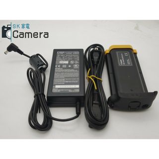 キヤノン(Canon)のCanon DC COUPLER DC-E1 + AC ADAPTER K30120 PA-V16 美品 キャノン カプラー アダプター(その他)