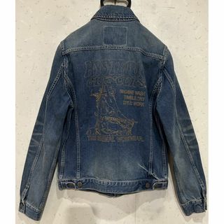 HYSTERIC GLAMOUR - ＊ヒステリックグラマー HYSガール ジップアップ デニムブルゾン S