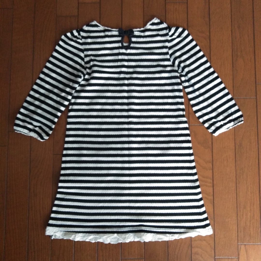 HusHush(ハッシュアッシュ)のガールズワンピース　140 キッズ/ベビー/マタニティのキッズ服女の子用(90cm~)(ワンピース)の商品写真