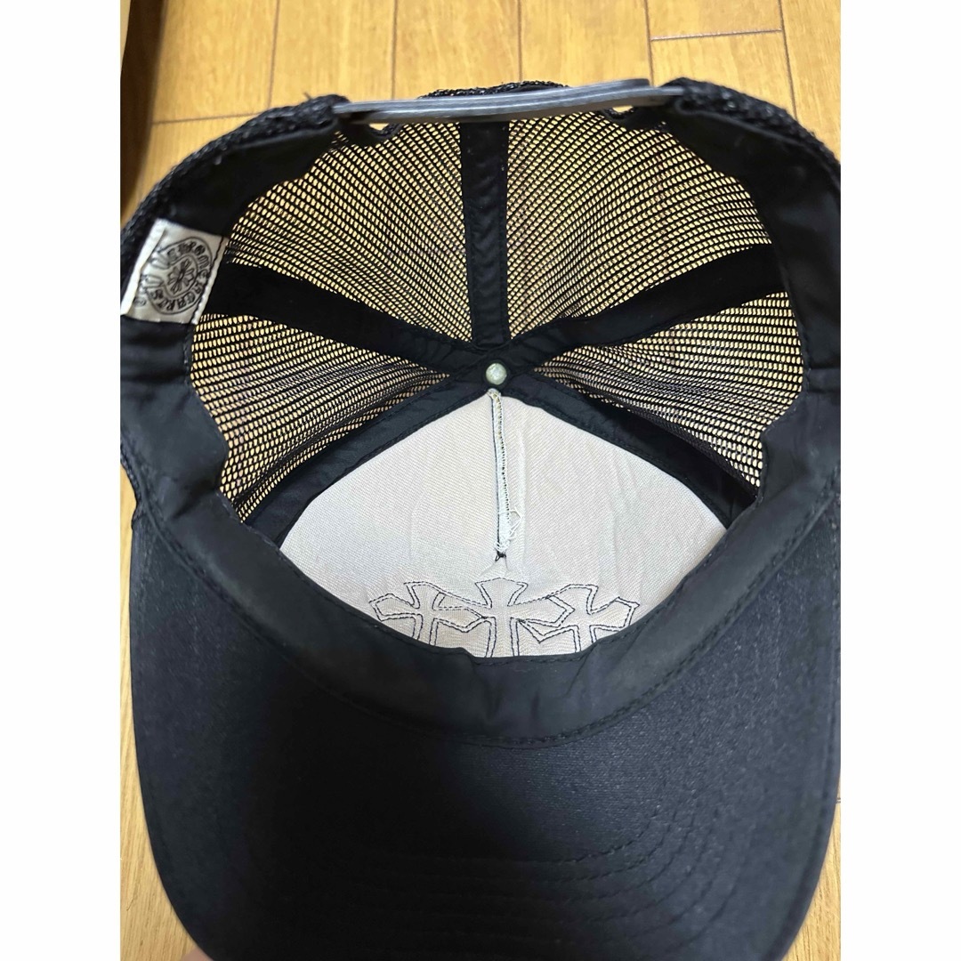 Chrome Hearts(クロムハーツ)のクロムハーツ　レザークロスパッチ　キャップ メンズの帽子(キャップ)の商品写真